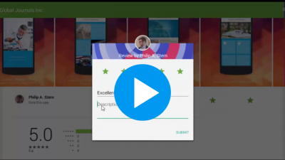 How to review our Andorid newsfeeds app on Google Play